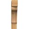 Ekena Millwork Legacy Block Rough Sawn Bracket, Western Red Cedar, 4"W x 16"D x 20"H BKT04X16X20LEC05RWR - alternate 4
